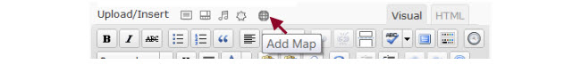 Add Map icon